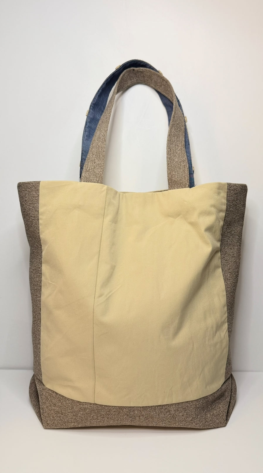 Columbia Large Roomy Tote Bag Chino Beige & Brown